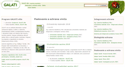 Desktop Screenshot of galati.sk